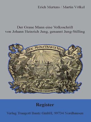 cover image of Der Graue Mann eine Volksschrift